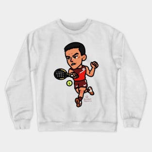 Carlos on fire Crewneck Sweatshirt